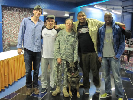 USO INTERNATIONAL TOUR PHOTOS