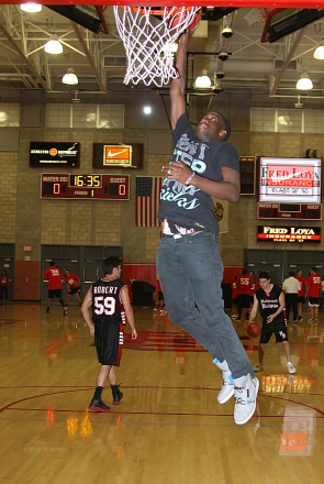 Celebrity Basketball Team vs. the The Mater Dei High School Monarchs Faculty