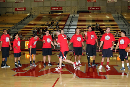 Celebrity Basketball Team vs. the The Mater Dei High School Monarchs Faculty