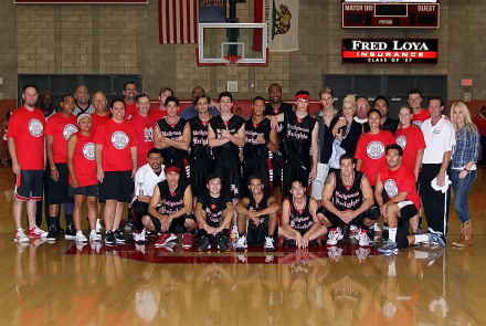 Celebrity Basketball Team vs. the The Mater Dei High School Monarchs Faculty