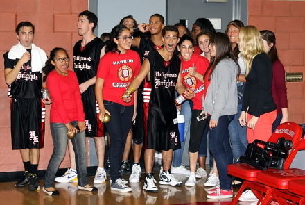 Celebrity Basketball Team vs. the The Mater Dei High School Monarchs Faculty