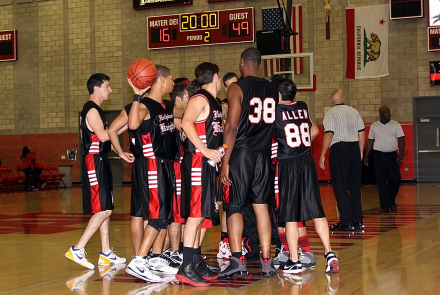 Celebrity Basketball Team vs. the The Mater Dei High School Monarchs Faculty